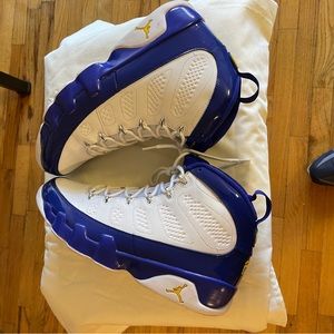 White and blue